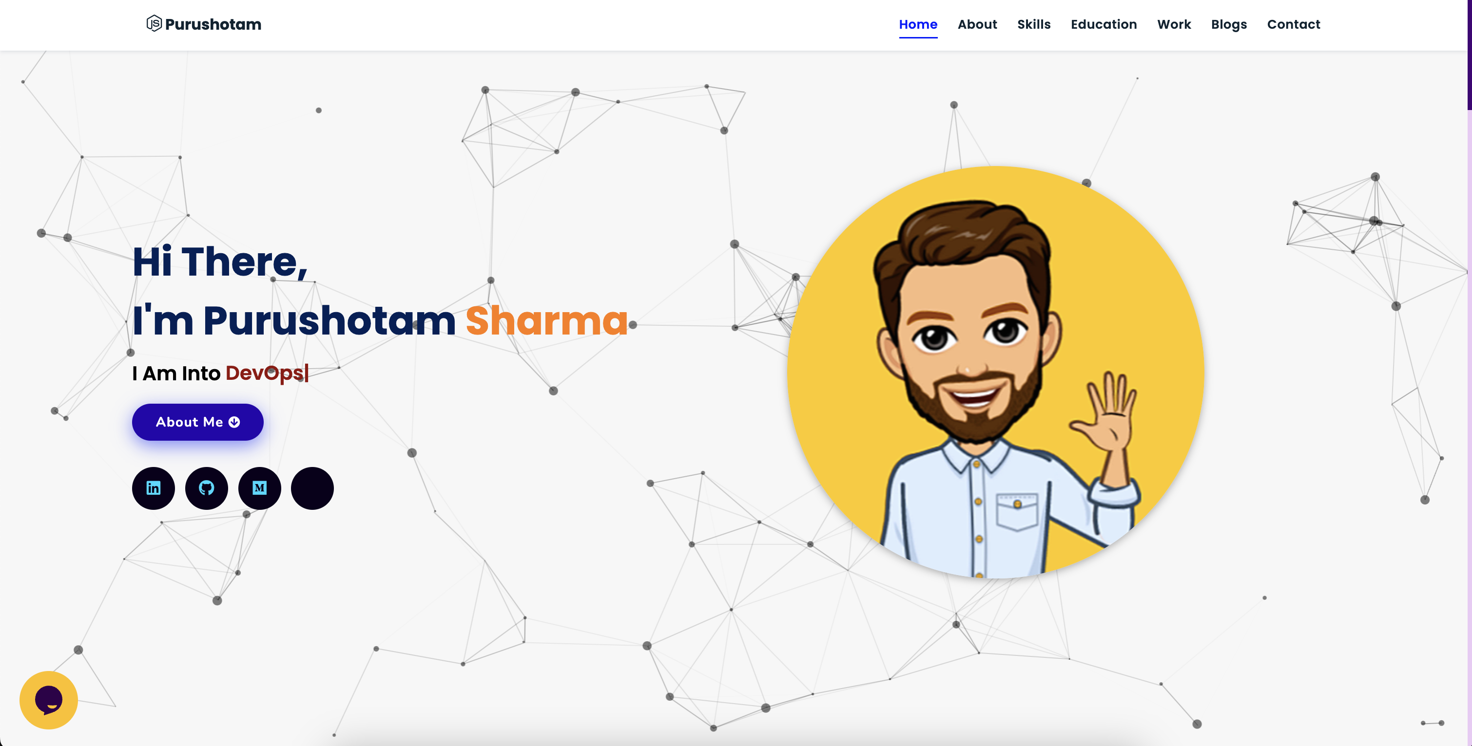 Purushotam Portfolio - Portfolio project